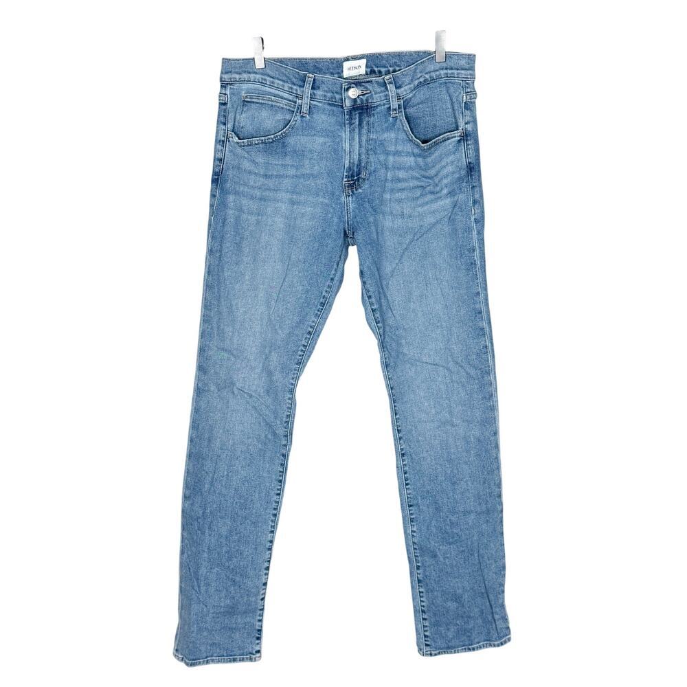 Hudson Jeans Men's Byron Slim Straight Leg Jean Ridley Medium Blue Size 33 x 33